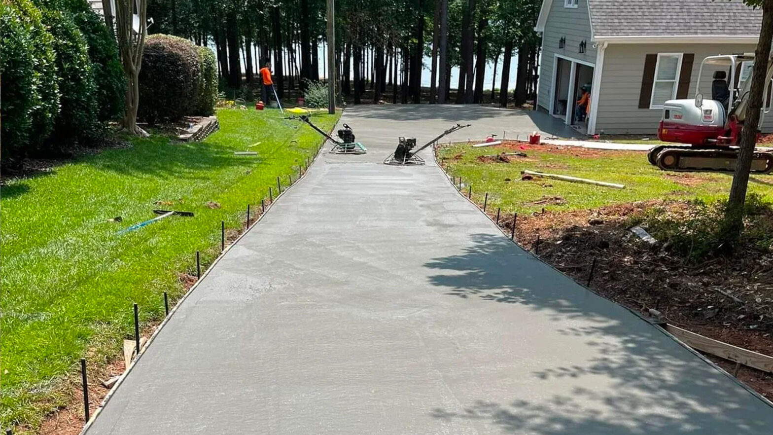 Concrete Driveway Company Near Anderson